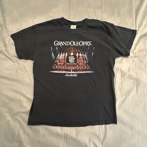 Vintage Grand Ole Opry Shirt Mens Large Nashville Country Music Tourist Tee 00s